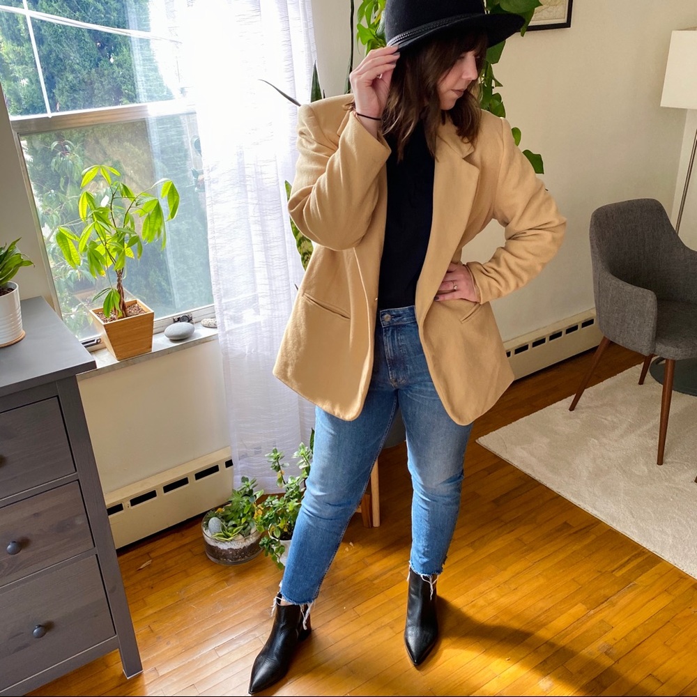 Sag Harbor Oversized Wool Blazer